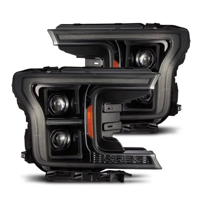 AlphaRex PRO-Series Headlight Ford F150 15-20 w/ Seq Signal & DRL (880253)