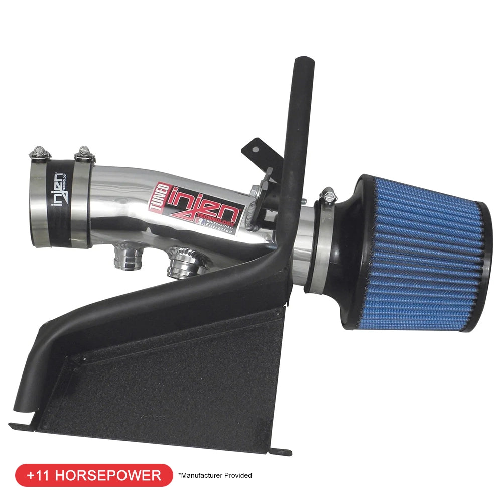 Injen Short Ram Intake | Volkswagen Jetta (98-19) / Golf (08-14) / Jetta Variant Mk5 (05-09) / Polished / Air Fusion / Nano-Fiber Filter (SP3028P)