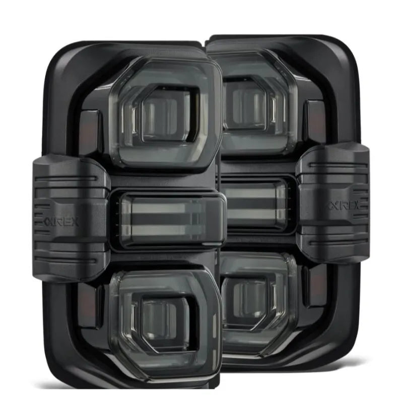 AlphaRex Ford Bronco NOVA LED Tail Lights | 2021-2026 (659020)