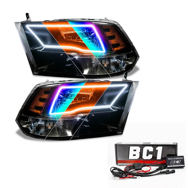 Oracle RAM 1500/Chevy Halo Headlights | 09-18 Dodge/GM (8906-335)
