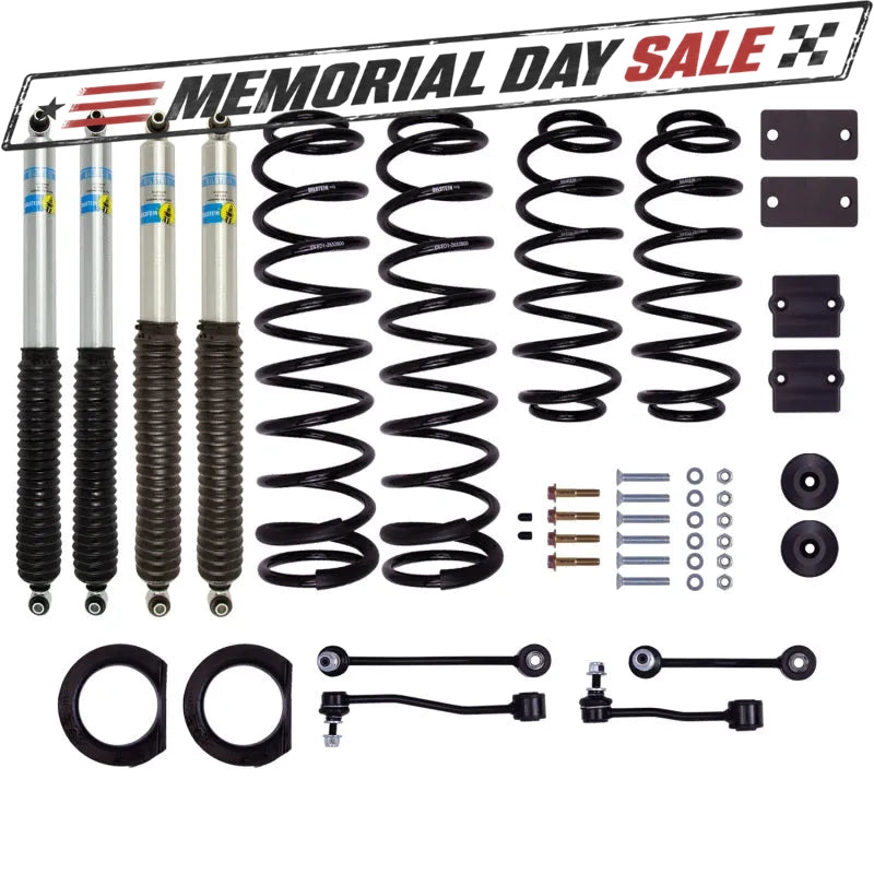 Bilstein 18-23 Jeep Wrangler JL 4DR B8 5100 1.5in Suspension Lift Kit (With Winch)