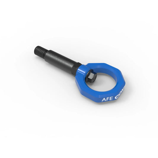 aFe CONTROL Front Tow Hook Blue | BMW F-Chassis 2/3/4/M (450-502001-L)