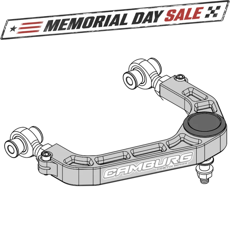 Camburg Ford F-150 2WD/4WD 21-23 KINETIK V2 Performance Billet Uniball Upper Arms
