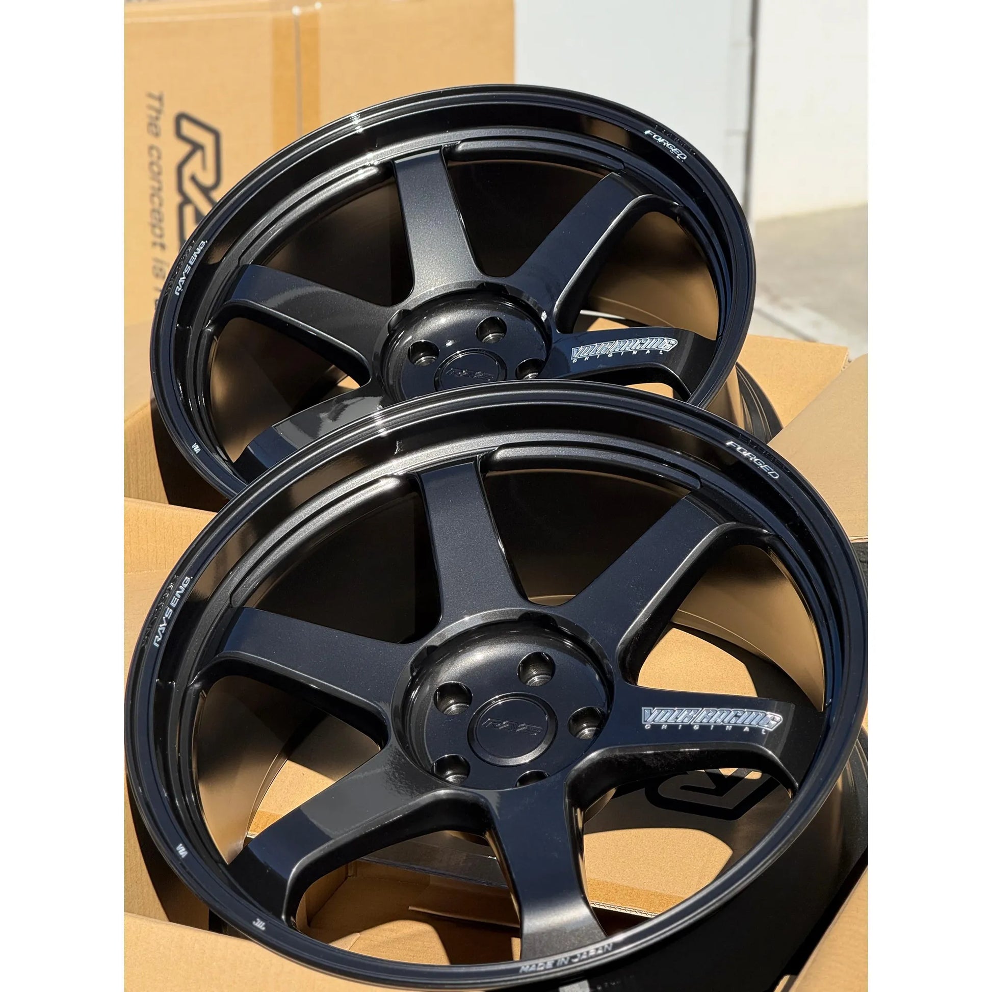 Volk Racing TE37 Ultra M-Spec 20x10 +15, 20x11 +15 5x112 Diamond Black (SET)