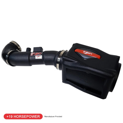 Injen Wrinkle Black Power-Flow Intake | Infiniti QX56 04-10 / Nissan Armada/Titan 04-12 (PF1950-1WB)