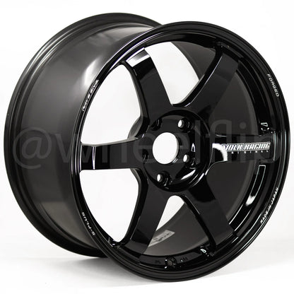 Volk Racing TE37 Saga S-Plus 18x9.5 +38 5x114.3 Black (SET)
