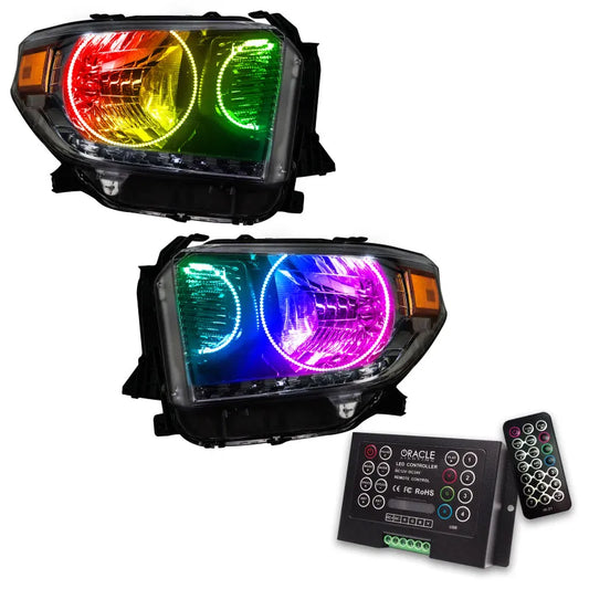 Oracle Tundra SMD HL Dual Halo Kit ColorSHIFT w/ 2.0 Controller | Toyota Tundra (07-22) (7204-333)