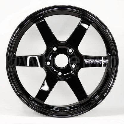 Volk Racing TE37 Saga S-Plus 18x9.5 +38 5x114.3 Black (SET)