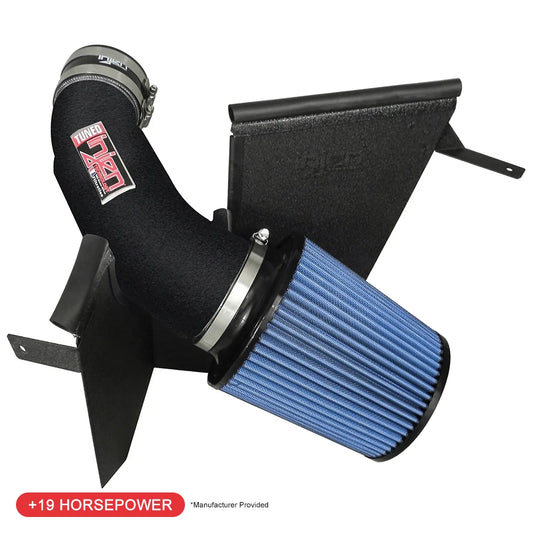 Injen Wrinkle Black Short Ram Intake w/ Heat Shield | Jeep Grand Cherokee SRT-8 (13) (PF5013WB)