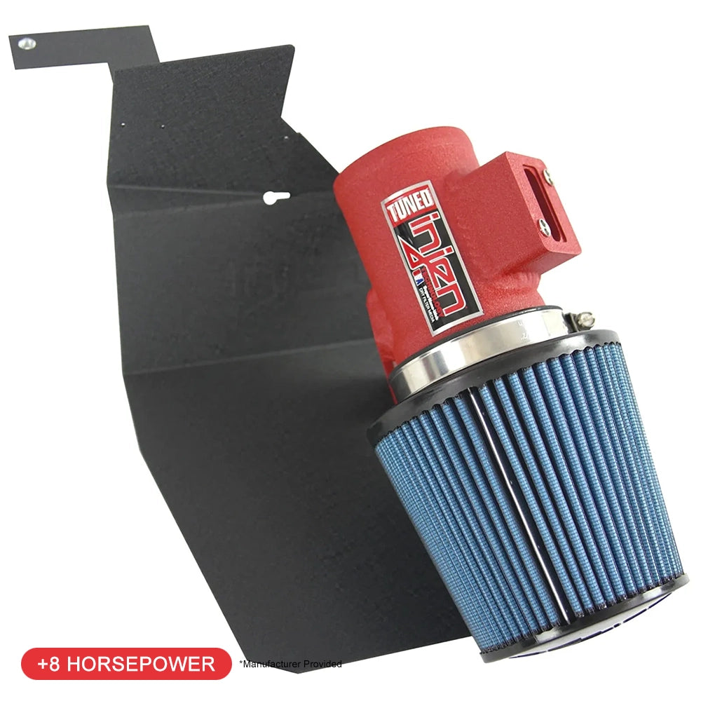 Injen Wrinkle Red Short Ram Intake | Ford Fiesta ST (08-19) 1.6L Turbo (SP9018WR)