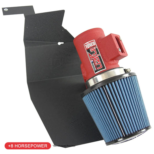 Injen Wrinkle Red Short Ram Intake | Ford Fiesta ST (08-19) 1.6L Turbo (SP9018WR)