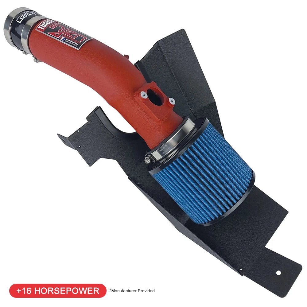 Injen Wrinkled Red Short Ram Intake | Honda Civic VIII (06-11) / Civic Type R FK8 (17-22) (SP1584WR)