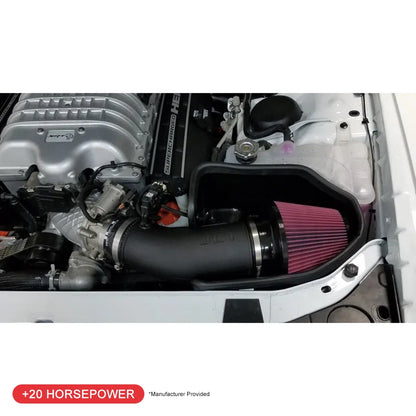 JLT 15-20 Dodge Charger 6.2L / 15-18 Dodge Challenger Hellcat 6.2L Cold Air Intake Kit w/Red Filter