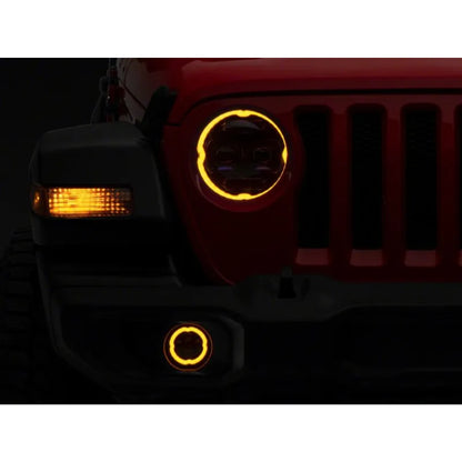 Raxiom Axial 9-In LED Headlights & Fog Lights | Jeep Wrangler/J Gladiator (19-26) (J177416)