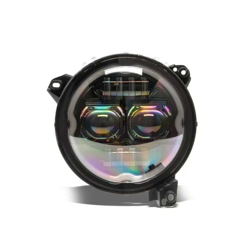 Raxiom Axial 9-In LED Headlights & Fog Lights | Jeep Wrangler/J Gladiator (19-26) (J177416)