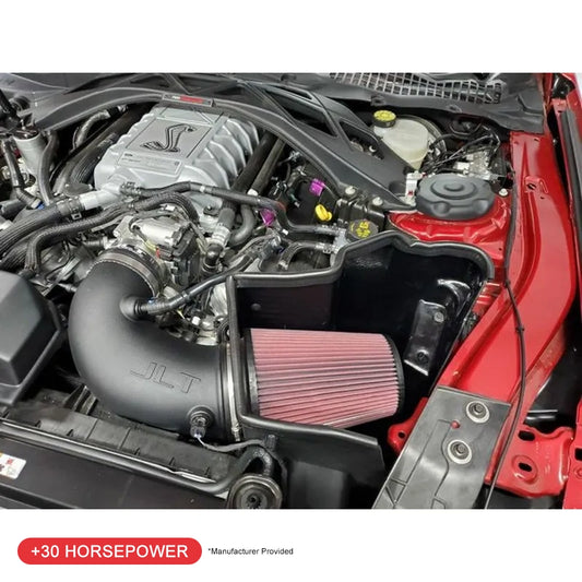 JLT 20-23 Ford Mustang GT500 Big Air Intake Kit w/Red Oil Air Filter (No Tuning Required)