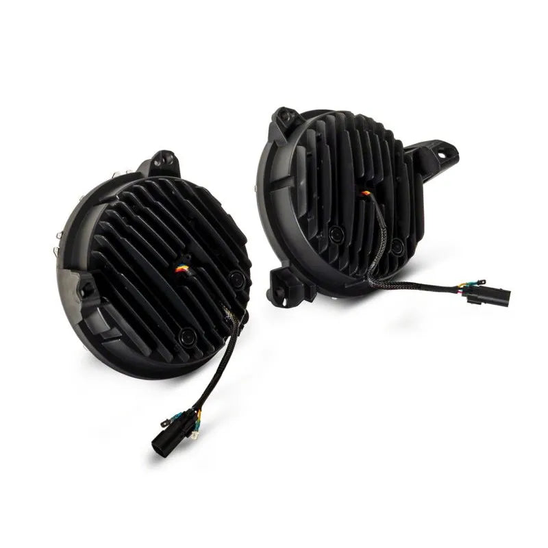 Raxiom Axial 9-In LED Headlights & Fog Lights | Jeep Wrangler/J Gladiator (19-26) (J177416)