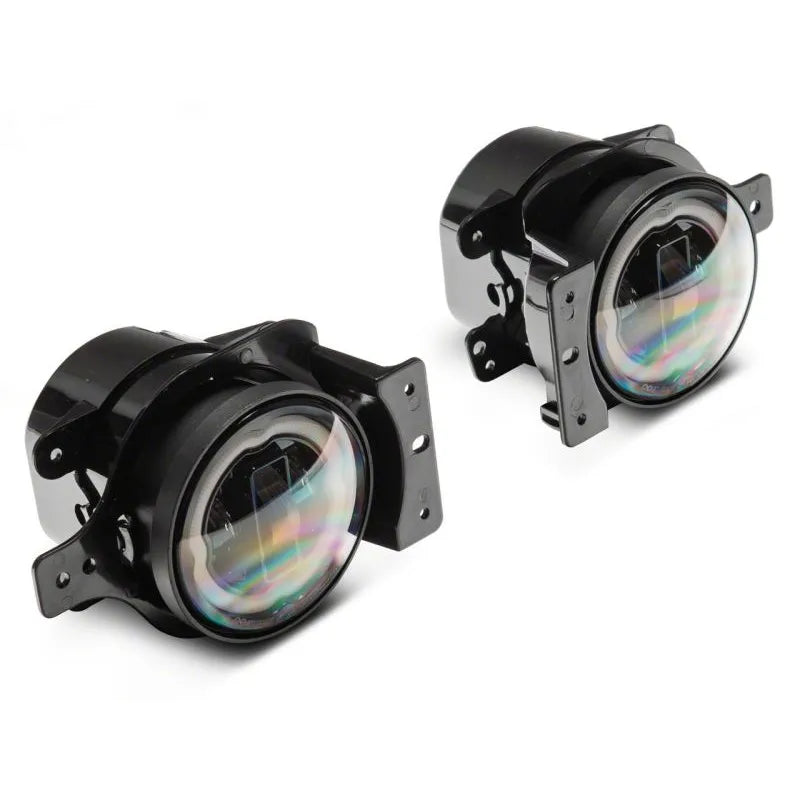 Raxiom Axial 9-In LED Headlights & Fog Lights | Jeep Wrangler/J Gladiator (19-26) (J177416)