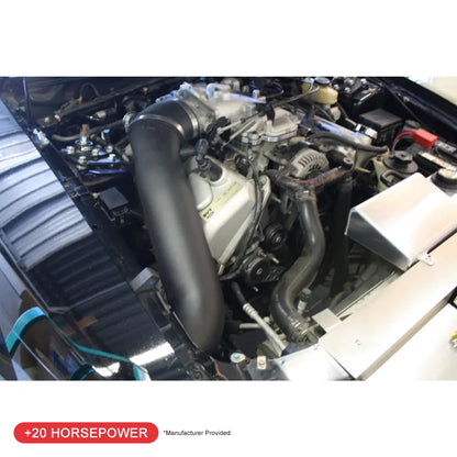JLT 99-01 Ford Mustang SVT Cobra Black Textured Cold Air Intake Kit w/Red Filter