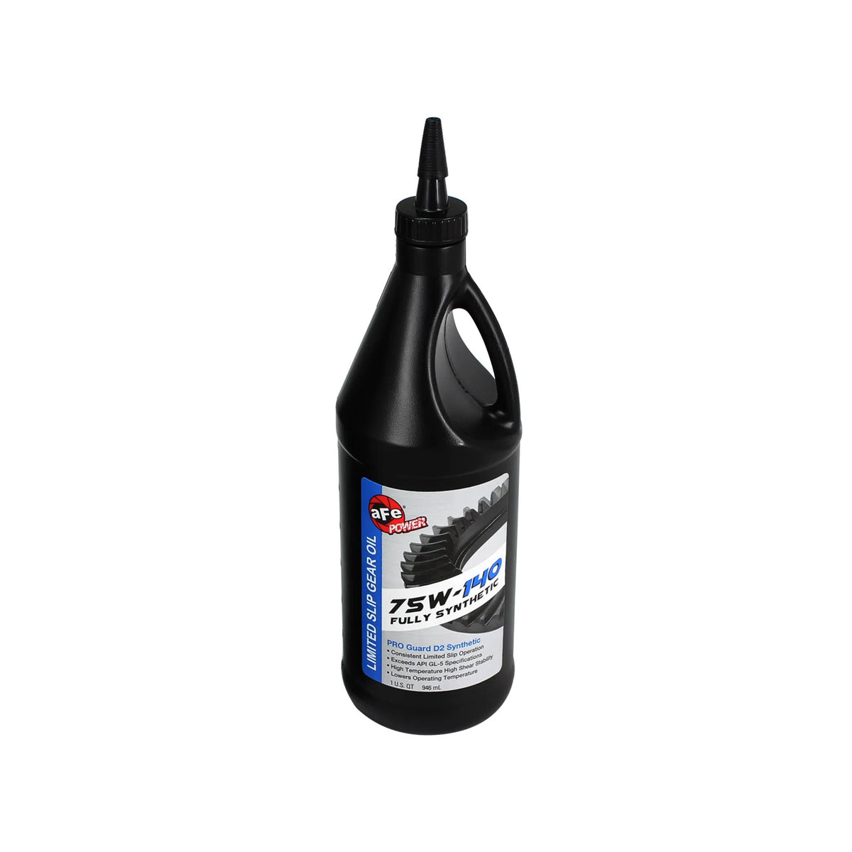 aFe Synthetic Gear Oil 75W140 1 Quart | Chemicals Pro GUARD D2 (90-20101)