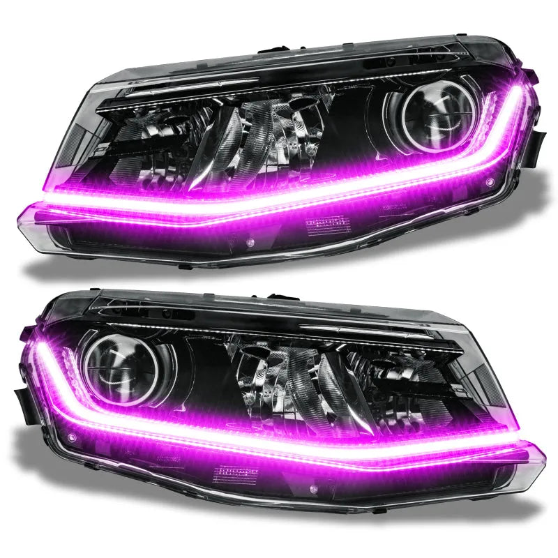Oracle 16-26 Chevy Camaro Surface Mount DRL Modules ColorSHIFT w/ BC1 Controller | Camaro (1297-335)