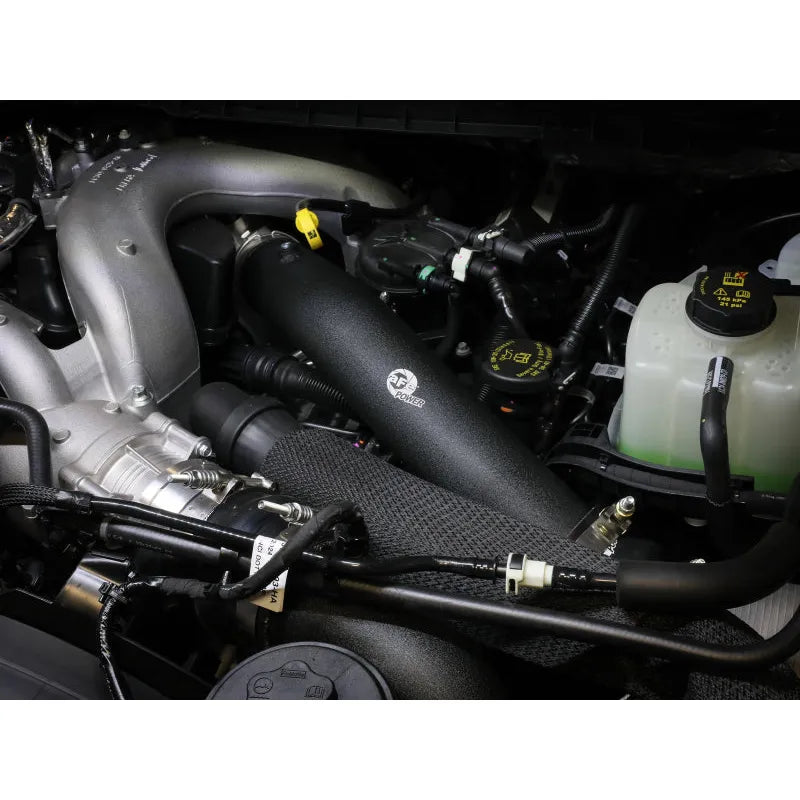 aFe BladeRunner 3in Aluminum Hot Charge Pipe Ford F-250/350 (17-23) (46-20738-B)