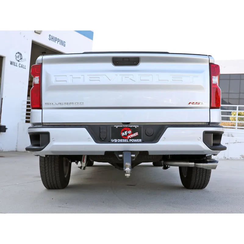 aFe Rebel XD 3in SS DPF-Back GM Trucks 19-26 (49-34129-P)