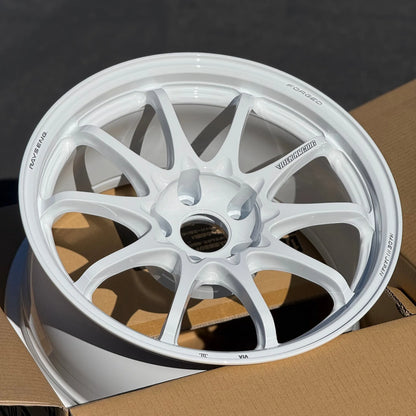 Volk Racing CE28N-Plus 17x9 +22 5x114.3 Dash White (SET)