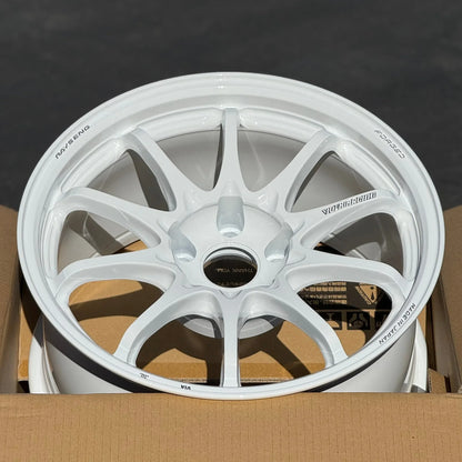 Volk Racing CE28N-Plus 17x9 +22 5x114.3 Dash White (SET)