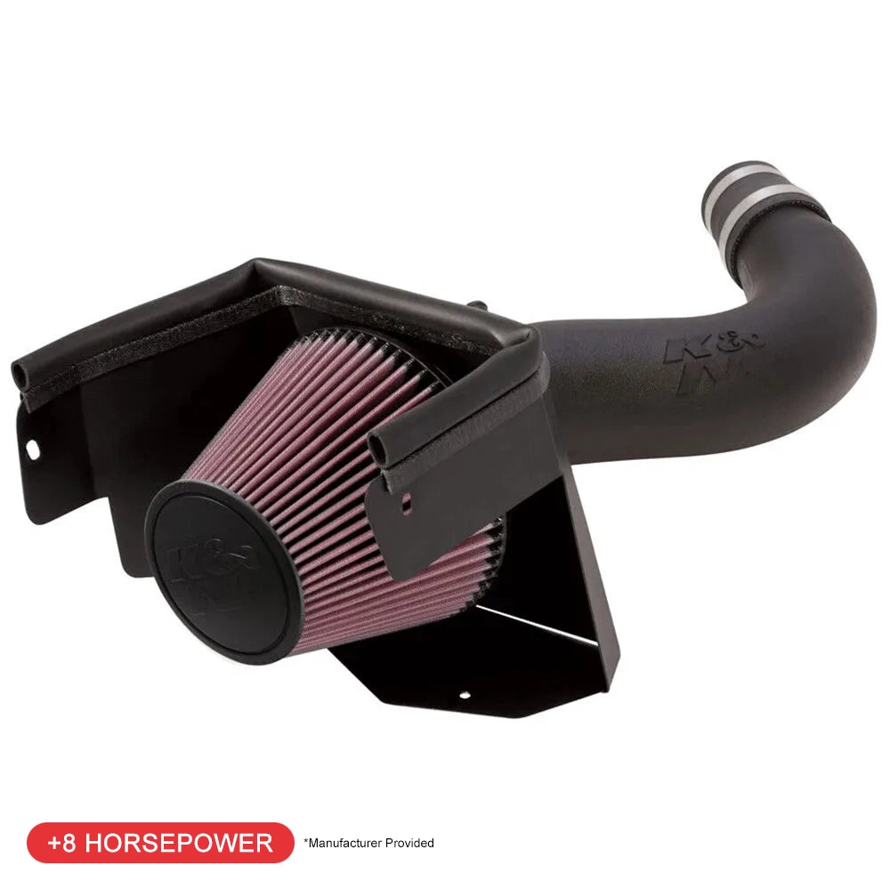 K&N 07 Jeep Wrangler V6-3.8L Performance Intake Kit | Jeep Wrangler (07) (57-1553)