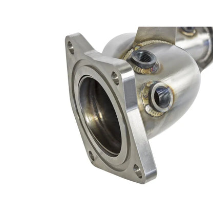 aFe Twisted Steel Down-Pipe Catted | Cadillac ATS 13-16/15-19, Camaro 16-26 (48-34126-HC)