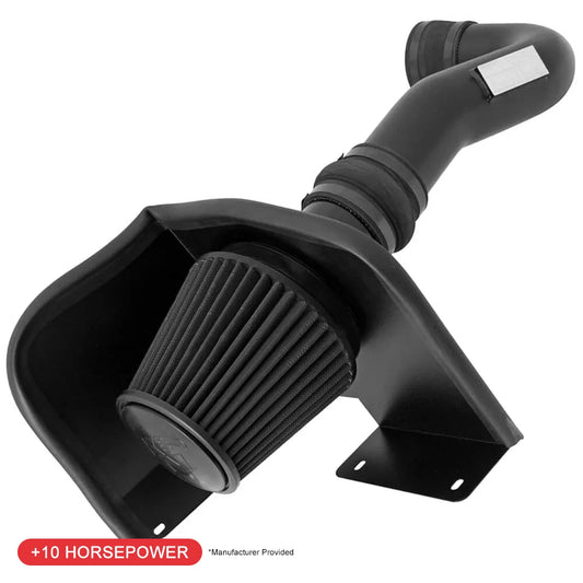 K&N 07-08 Chevy Silverado 1500 / GMC Yukon 4.8L/5.3L V8 Black Perf Intake Kit | Chevrolet Silverado / GMC Yukon (07-08) (71-3058)