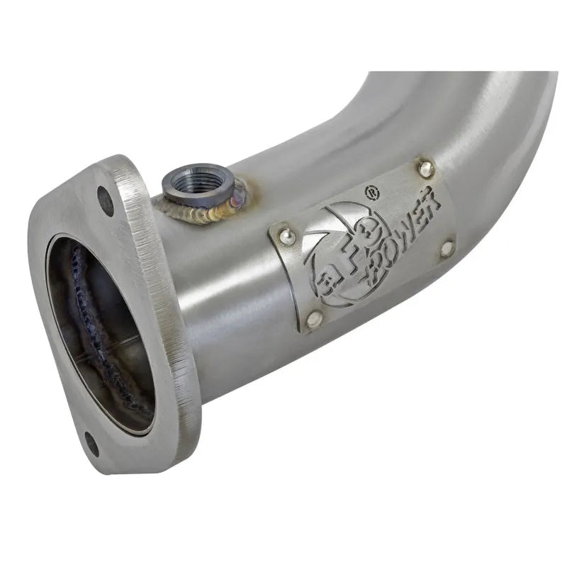 aFe Twisted Steel Down-Pipe Catted | Cadillac ATS 13-16/15-19, Camaro 16-26 (48-34126-HC)