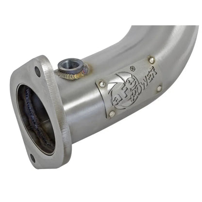 aFe Twisted Steel Down-Pipe Catted | Cadillac ATS 13-16/15-19, Camaro 16-26 (48-34126-HC)