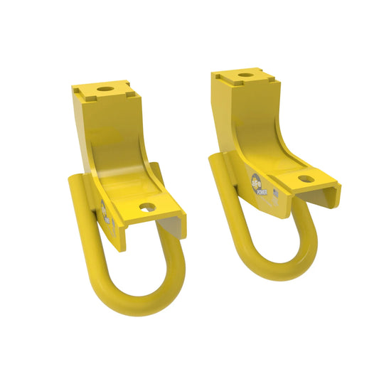 aFe Front Tow Hook Yellow | Toyota Tundra 2022 V6-3.5L (450-72T001-Y)