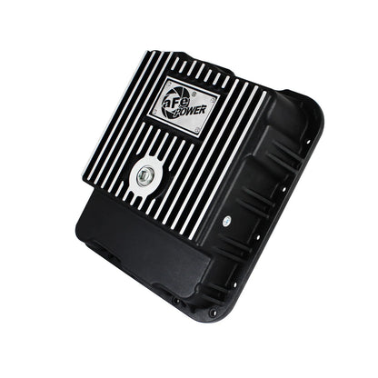 aFe Power Pro Series Transmission Pan Black w/ Machined Fins | GM Trucks (99-16) (46-70242)