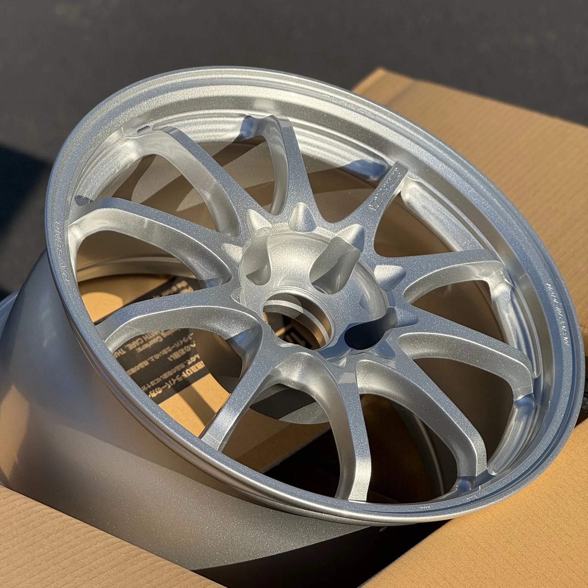 Volk Racing CE28N-Plus 17x9.5 +45 5x100 Diamond Silver (SET)