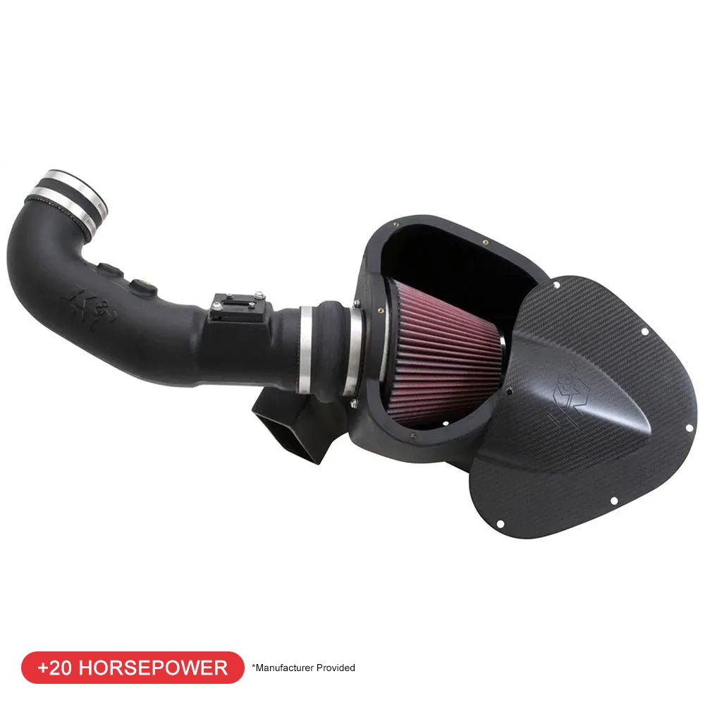 K&N 11-12 Ford Mustang GT 5.0L V8 AirCharger Performance Intake Kit | Ford Mustang (11-12) (63-2578)