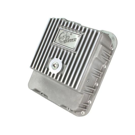 aFe Power Street Series Transmission Pan Raw w/ Machined Fins | GM Trucks (99-16) (46-70240)