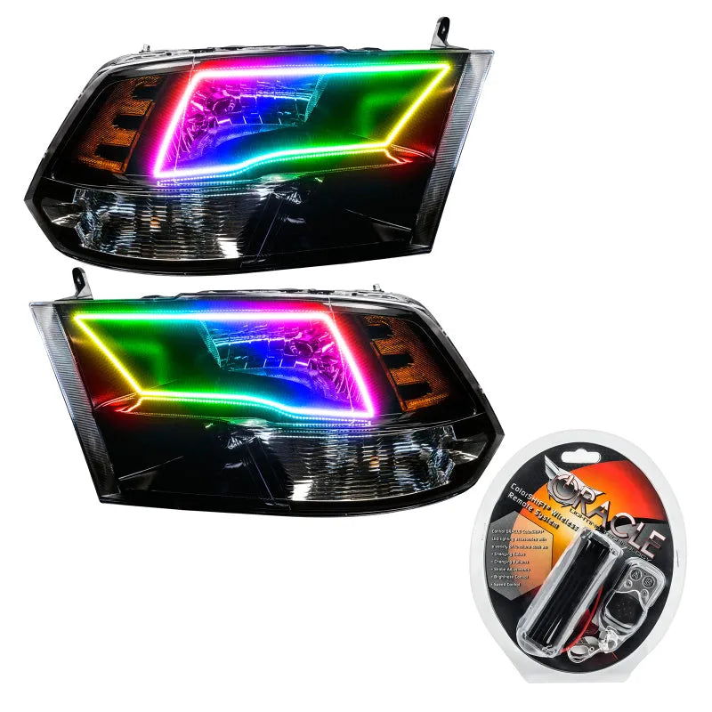 Oracle 09-18 Dodge 3500 TRX/SLT Quad Pre-Assembled Headlights | Dodge 3500 (7121-330)