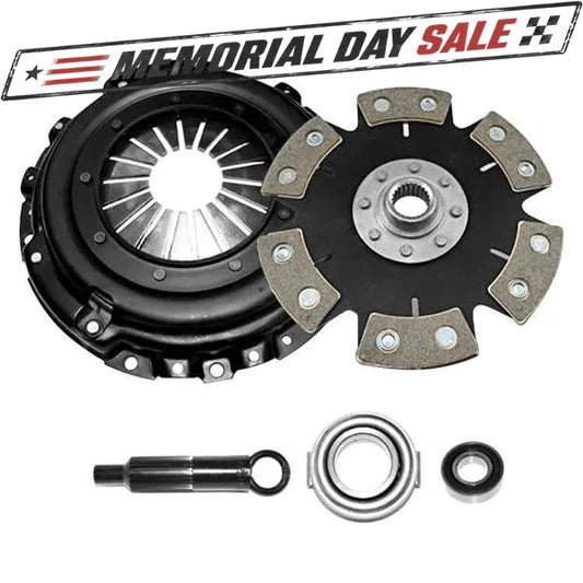 Competition Clutch Stage 4 6-Pad Rigid Ceramic Clutch Kit | Honda Civic Del Sol 93-95 (8022-0620)
