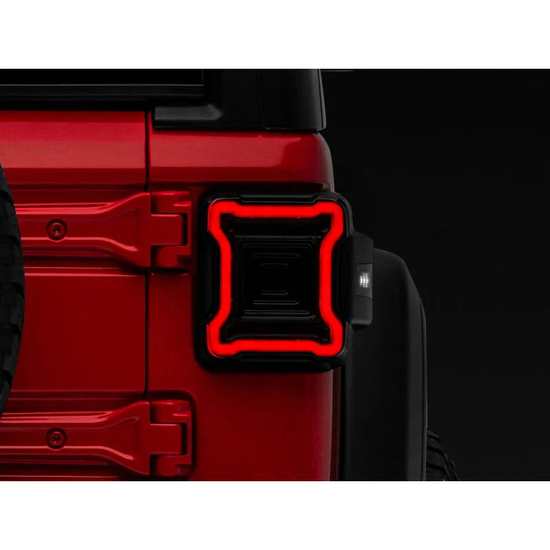 Raxiom Axial Series Plateau LED Tail Lights | Jeep Wrangler JL/JK (18-26/07-18) (J150581-JL)