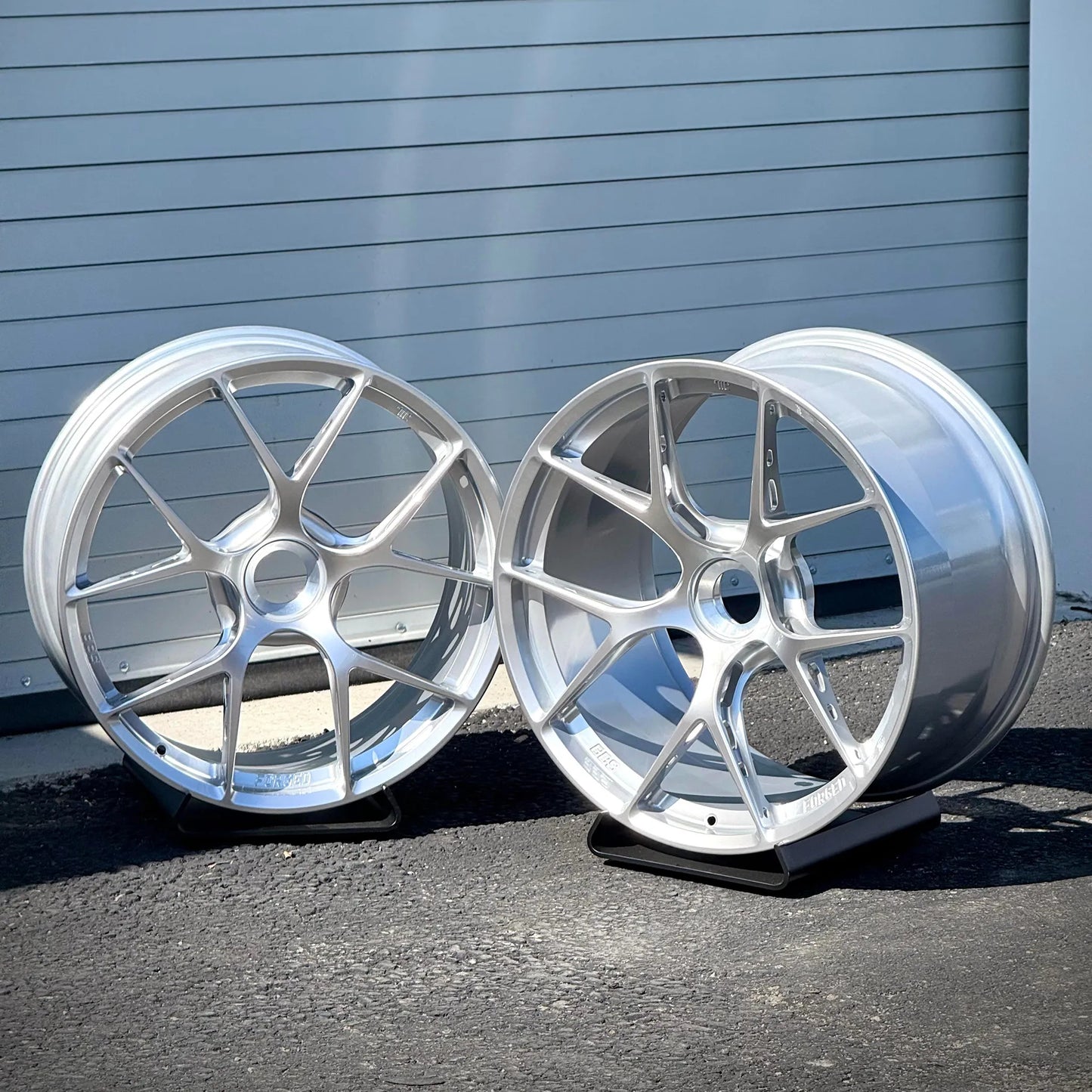 BBS FI-R Evo 20x9.5 +44, 21x12 +45 CL Diamond Silver (SET)