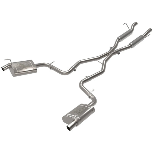aFe 2-1/4in to 2-1/2in SS Cat-Back Exhaust | Jeep GC L V8 21-23 (49-38100)