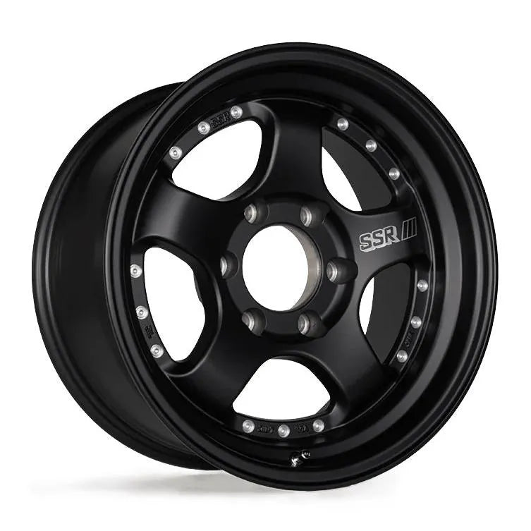 SSR Devide SP1 Trail 17x8.5 +0 6x139.7 Flat Black (SET)