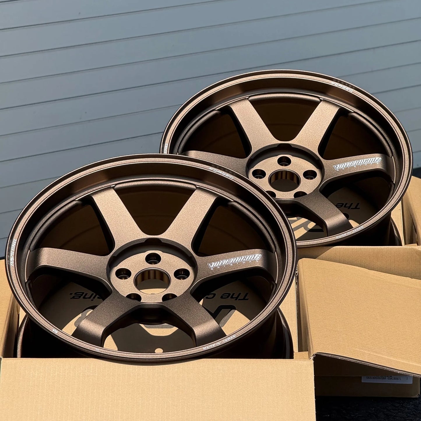 Volk Racing TE37 Ultra M-Spec 19x9.5 +23, 19x10.5 +35 5x112 Bronze (SET)