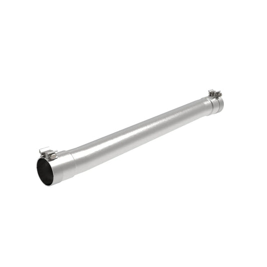 aFe 3in 409 Stainless Steel Muffler Delete Pipe | GM Silverado/Sierra 1500 V8-6.2L (19) (49C44114NM)