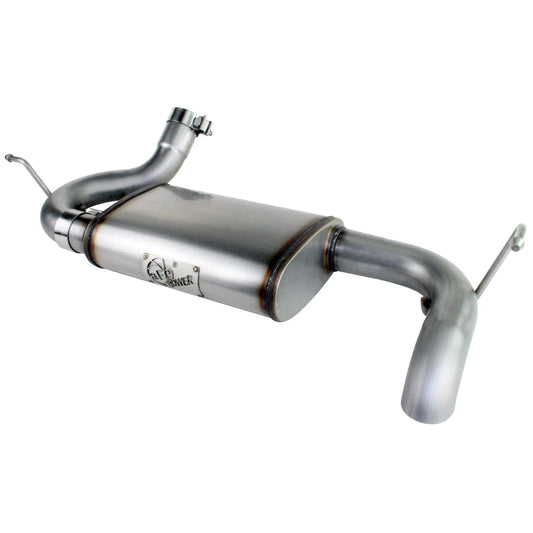 aFe 2.5in SS Axle-Back Exhaust Jeep Wrangler V6 3.6/3.8L (07-17) (49-46219)