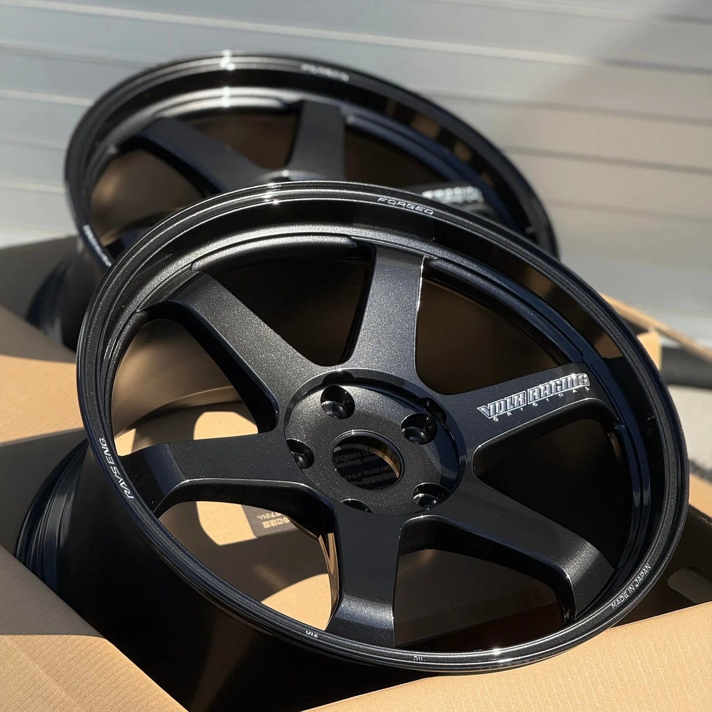 Volk Racing TE37 Ultra M-Spec 20x9 +45, 20x11 +50 5x130 Diamond Dark Gunmetal (SET)