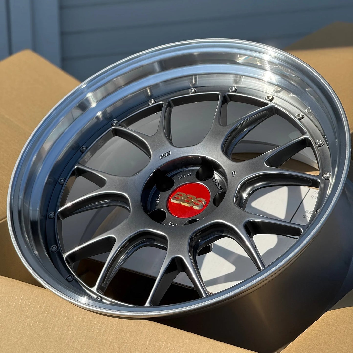 BBS LM-R 20x10 +12, 20x11 +14 5x112 Diamond Black (SET)